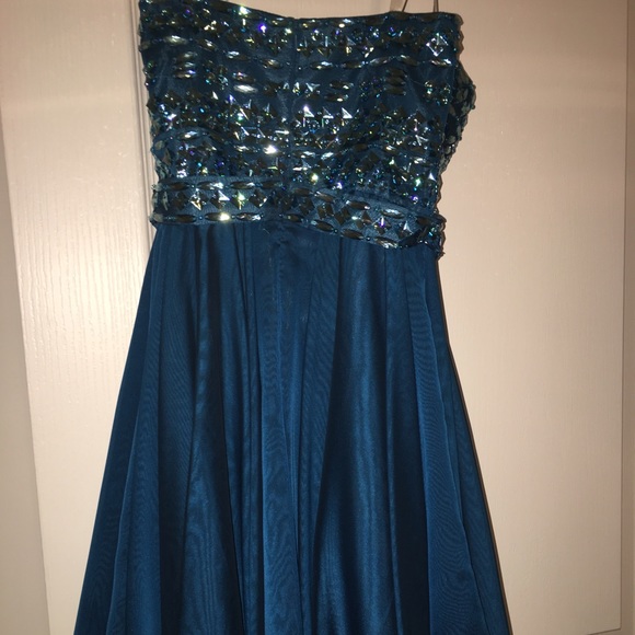 Sherri Hill strapless dress - Picture 4 of 5