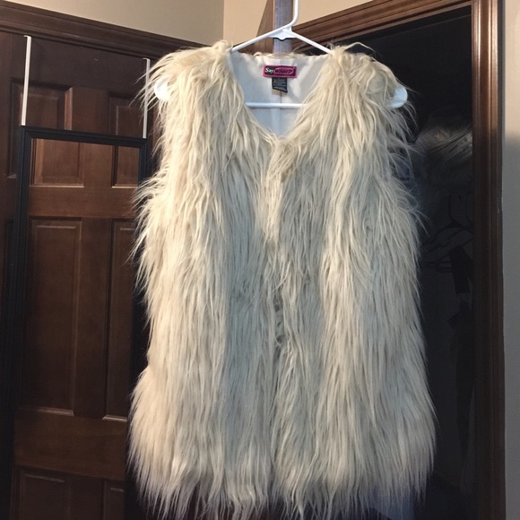 Saywhat? Faux Fur Vest