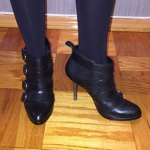 COACH leather booties