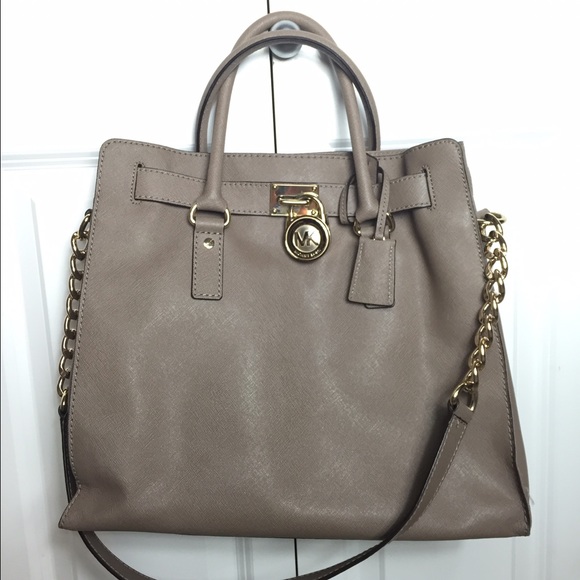 Michael Kors Hamilton Large Leather Tote
