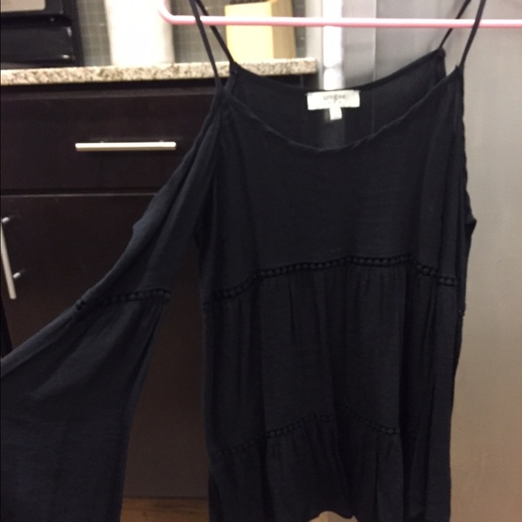 Black long sleeve blouse