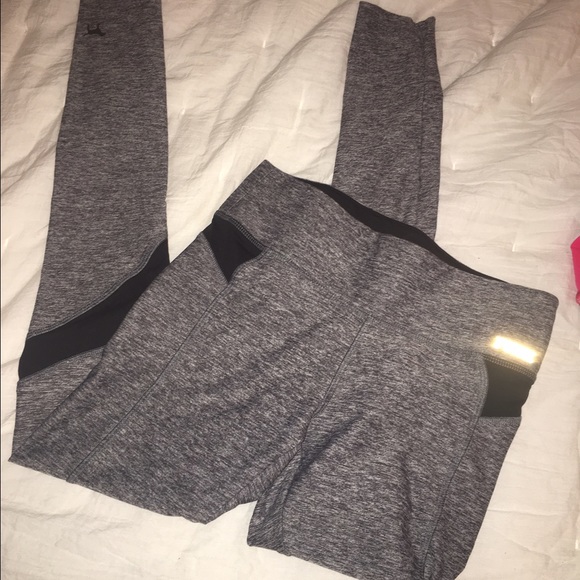 PINK grey ultimate yoga pants