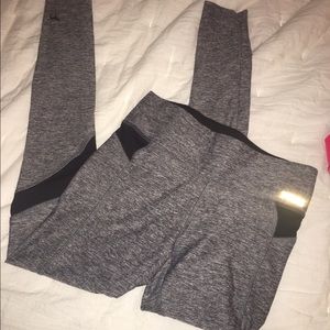 PINK grey ultimate yoga pants