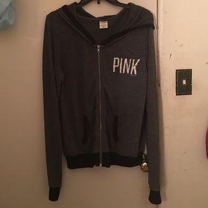 VS Pink Zip-Up Hoodie