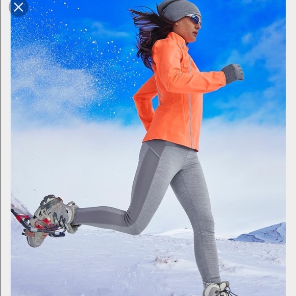 Polartec® fleece-lined running tights XS