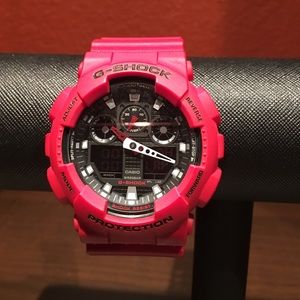 Red G-Shock Watch