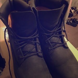 Black Timberland Boots