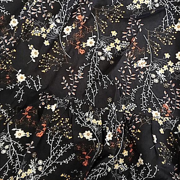 Gorgeous top/wrap retro style floral tunic LAST 1 - Picture 3 of 4