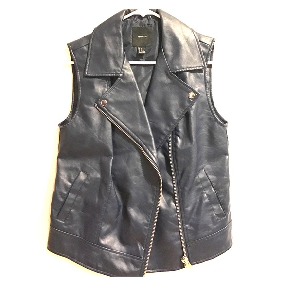 Forever 21 Navy Blue Vest