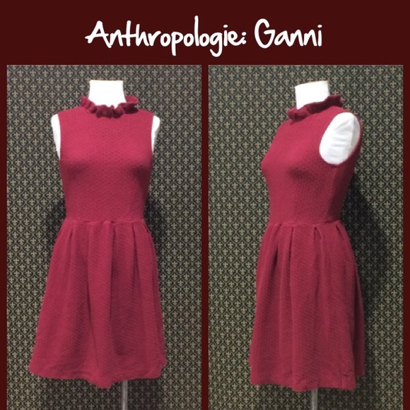 Anthropologie Dresses & Skirts - Anthro "Pinnacle Textured Dress" by Ganni