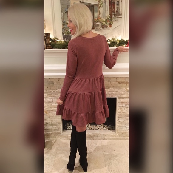 So soft French Terry tunic/dress LAST ONE - Picture 3 of 3