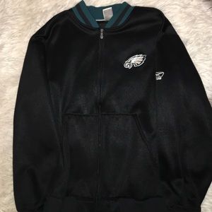 Reebok Authentic Philadelphia Eagles Zip-Up Jacket