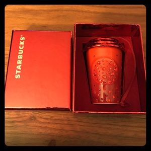 Swarovski Crystal Starbucks Ornament