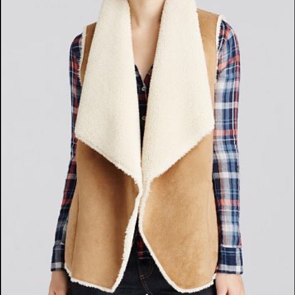 Velvet Fleece Faux Sherpa Vest XS Free People