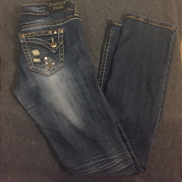 Antique Rivet Jeans