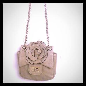 Small leather cross body bag