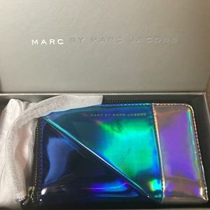 Space techno colorlock wingman wallet