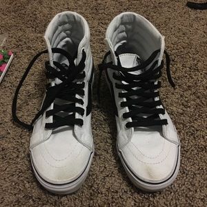 Like new White vans!