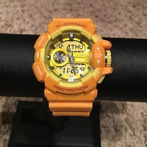 Yellow G-Shock Watch