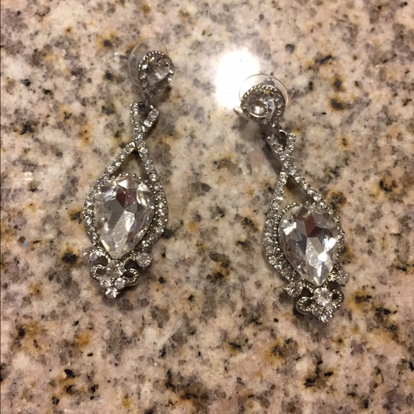 Beautiful silver earrings