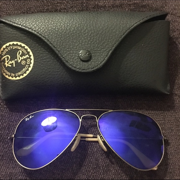royal blue aviator sunglasses