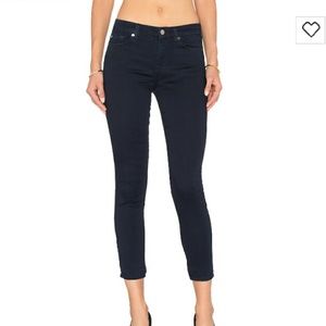 7 for All Mankind the Cropped Skinny Jeans