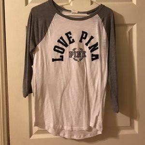 Victoria's Secret, PINK, half sleeve shirt.