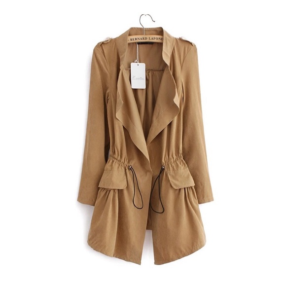 ✨HOST PICK ✨NWT Trench Coat - Picture 3 of 4