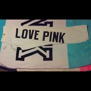 VS PINK Vintage Slim Sweats