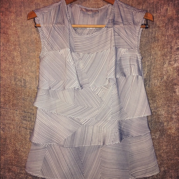 The Loft Ruffled Blouse