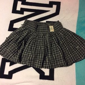 VS PINK Plaid Mini Skirt