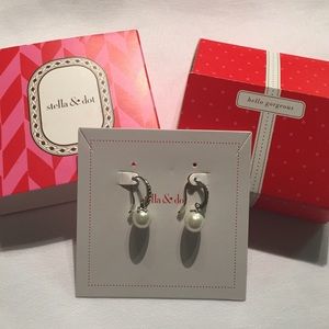 Stella & Dot Maddie Pearl Earring