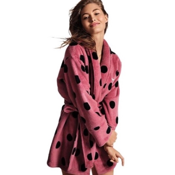 ❌sold❌💗NWT  RARE VS PINK SATIN BOMBER JACKET - Picture 4 of 4