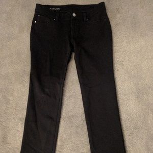 Ann Taylor Black Stretch Pants