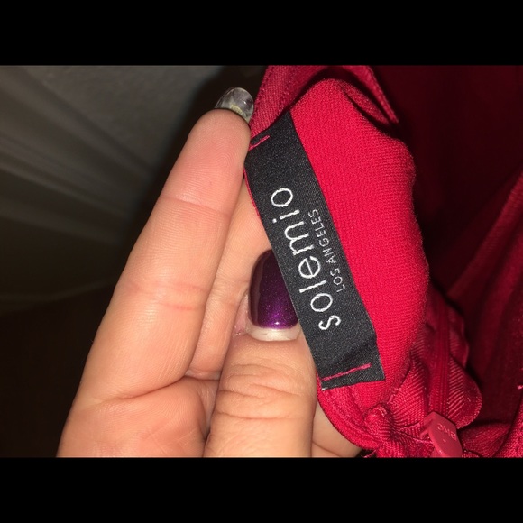 Red HOT Little RED dress BodyCon Stunning - Picture 3 of 3