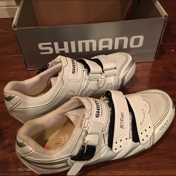 Never worn spin cycling shoes!