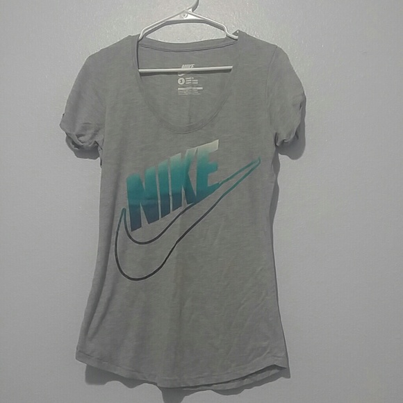 Grey Nike shirt