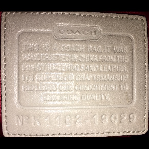 COACH POPPY PLACED FLOWER GLAM LARGE CANVAS TOTE - Picture 4 of 4