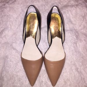 Michael kors low heel (worn twice)