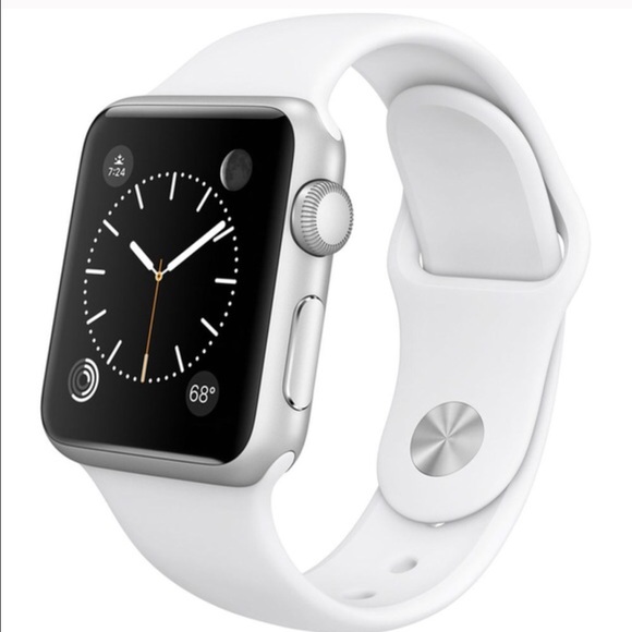 Apple Watch 38mm With Sport Band And Silver Band