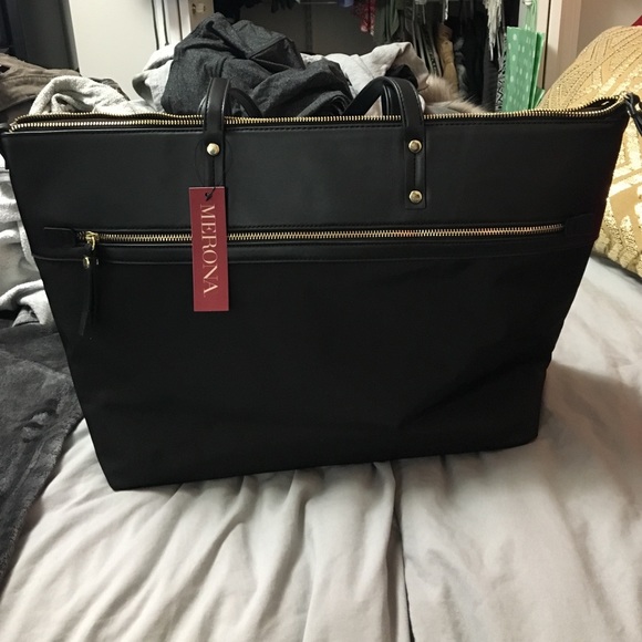 merona tote handbag
