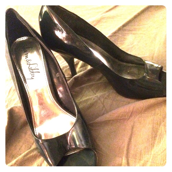 Sam and Libby Peep Toe Pumps