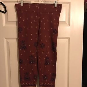 Free People super soft patterned knit legging!!!