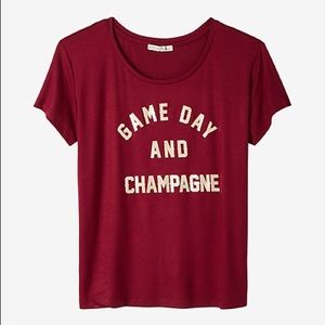 Express One Eleven "Game Day and Champagne" Tee