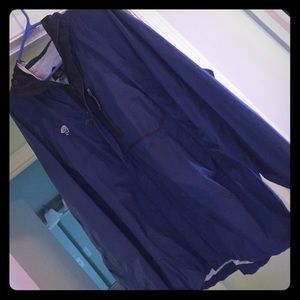 Mountain Hardware Men's Rain Jacket Navy Blue XL