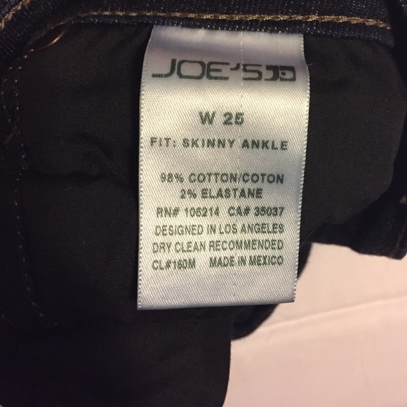 NWOT joe's jeans skinny ankle length jeans - Picture 3 of 4