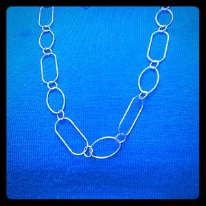 Silpada 36" Italian link sterling silver necklace