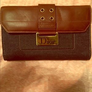 Christian Dior Wallet- marching bag for sale too