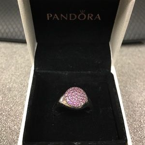 Pandora - Lilac Pave Ring