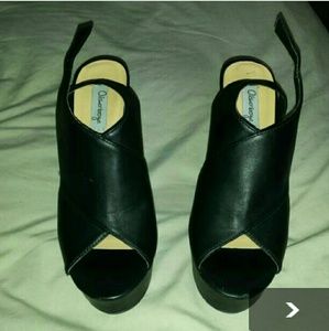 New black mule/ booties